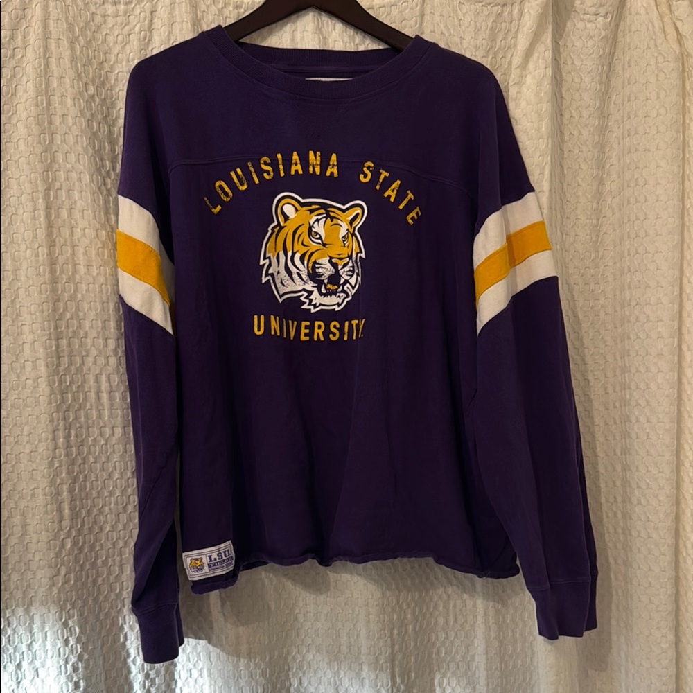 LSU Tigers Purple Sweatshirt